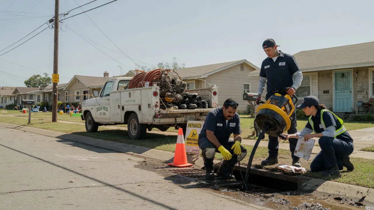 Drain Cleaning in Fieldton, TX near me